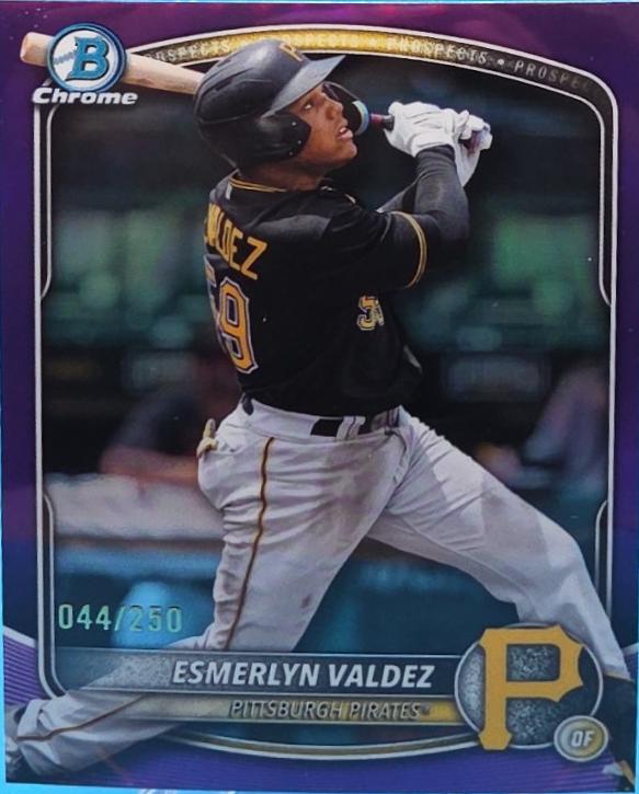 Esmerlyn Valdez [Purple Refractor] #BDC-110