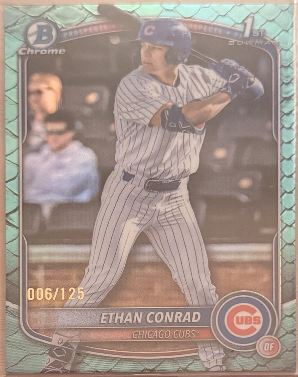 Ethan Conrad [Aqua Reptilian Refractor] #BDC-17