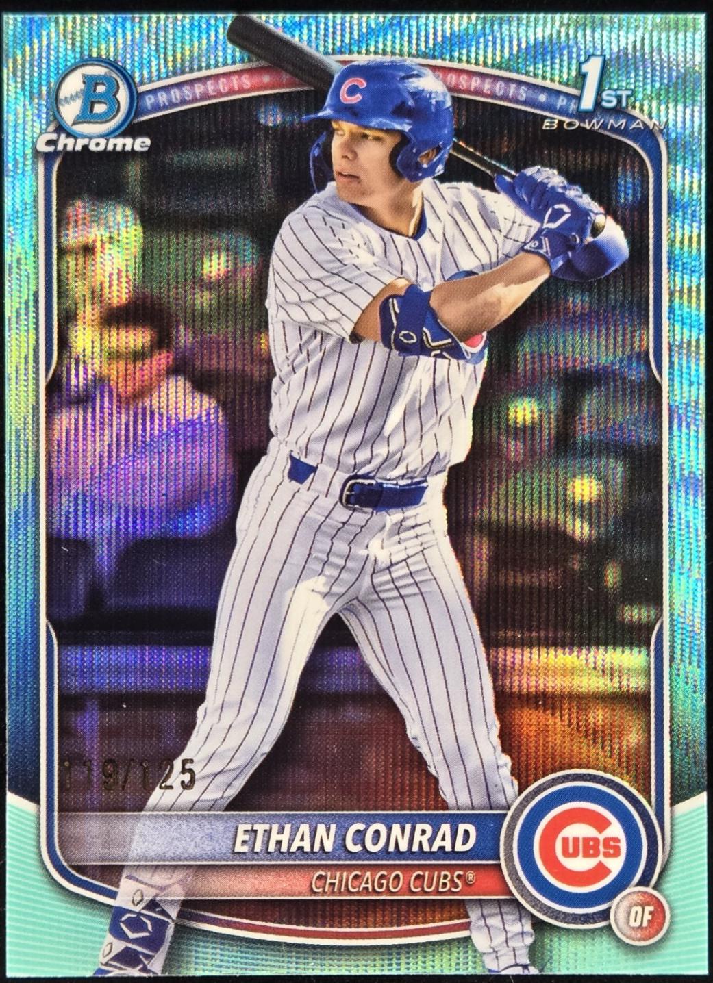 Ethan Conrad [Aqua Wave Refractor] #BDC-17