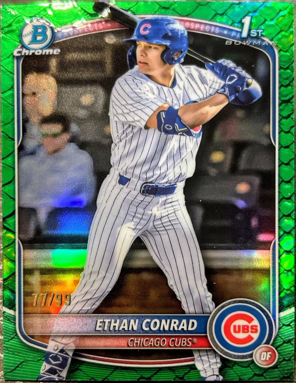 Ethan Conrad [Green Reptilian Refractor] #BDC-17