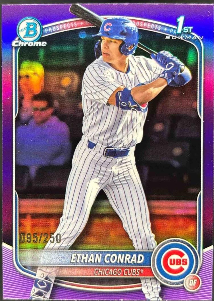 Ethan Conrad [Purple Refractor] #BDC-17