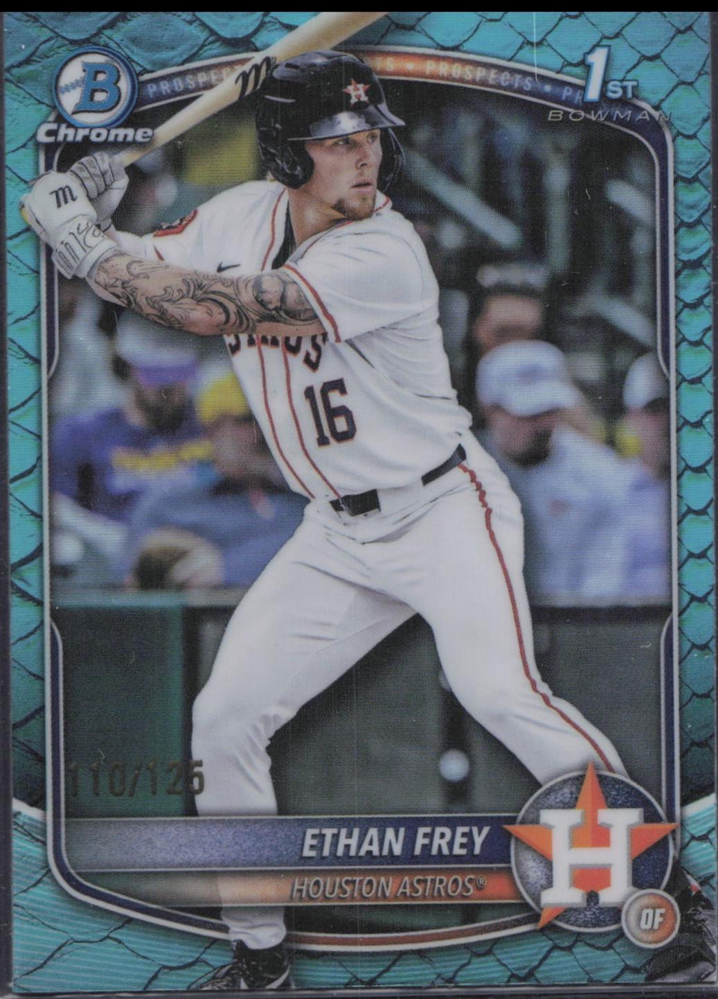 Ethan Frey [Aqua Reptilian Refractor] #BDC-67