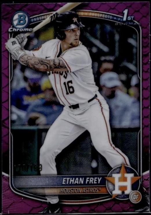 Ethan Frey [Fuchsia Reptilian Refractor] #BDC-67