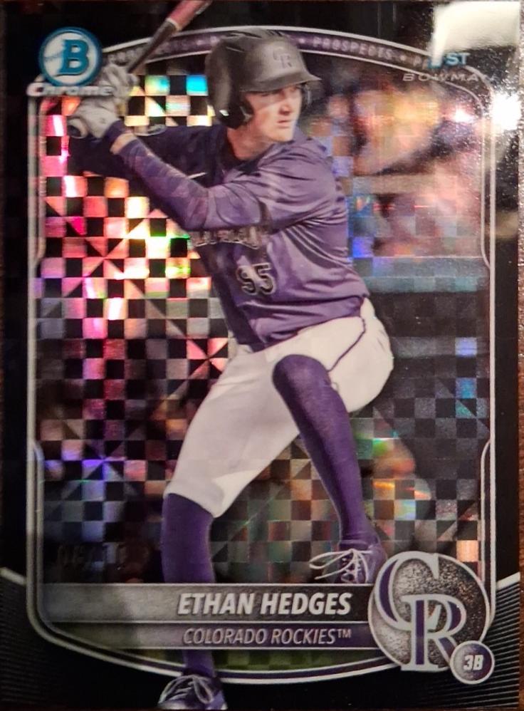 Ethan Hedges [Black Refractor] #BDC-148