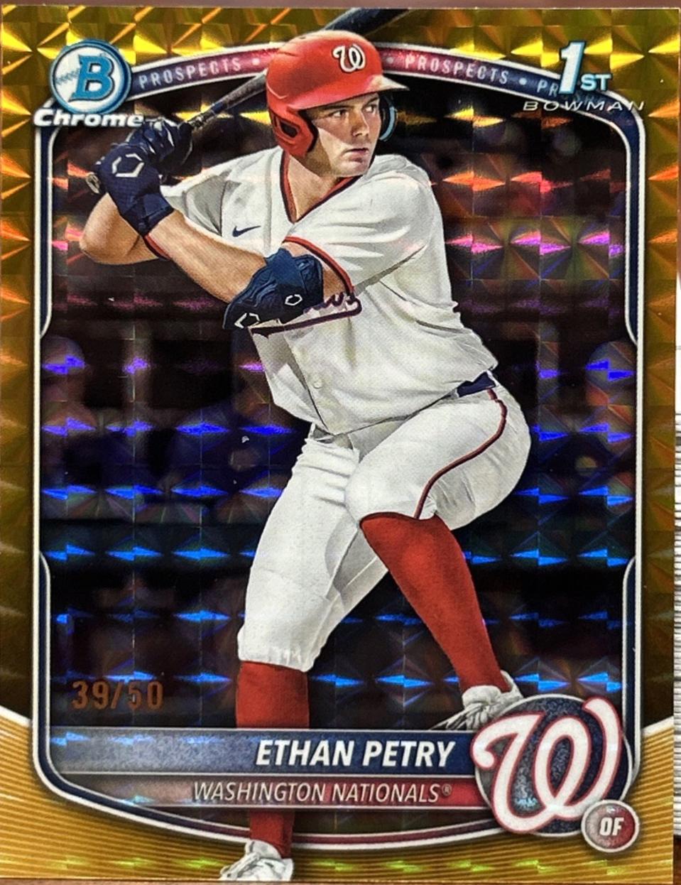 Ethan Petry [Gold Geometric] #BDC-151