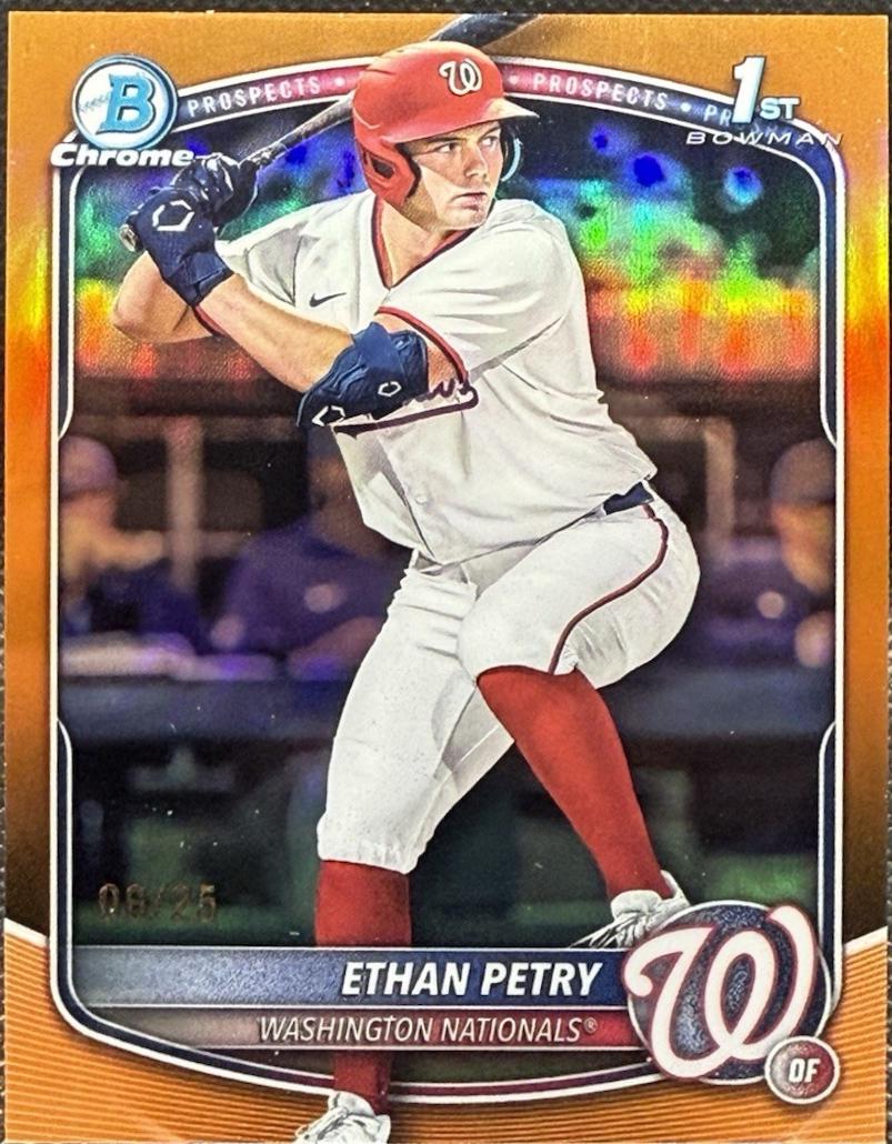 Ethan Petry [Orange Refractor] #BDC-151
