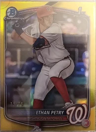 Ethan Petry [Yellow Refractor] #BDC-151