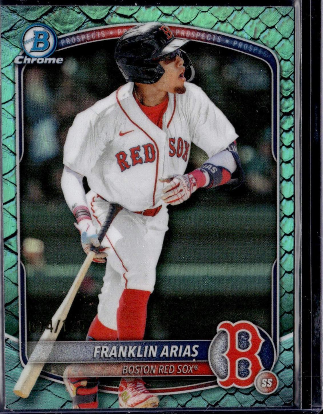Franklin Arias [Aqua Reptilian Refractor] #BDC-13
