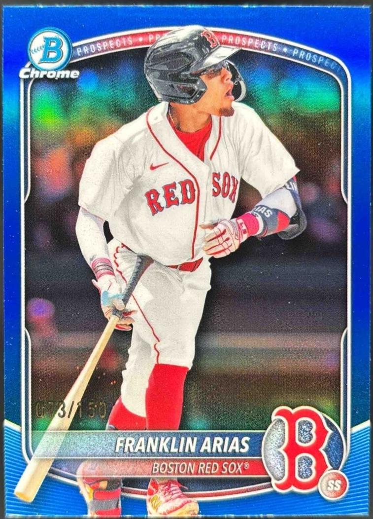 Franklin Arias [Blue Refractor] #BDC-13