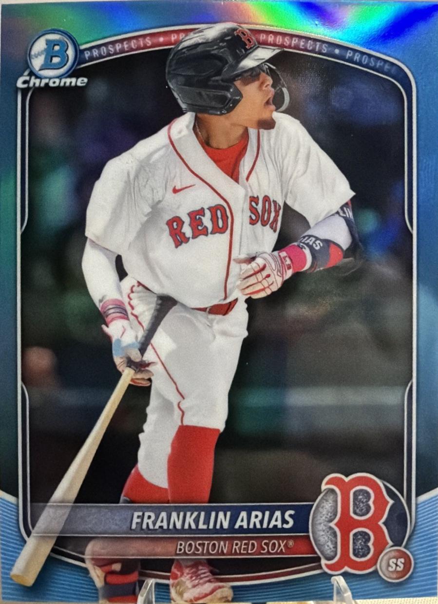 Franklin Arias [Sky Blue Refractor] #BDC-13