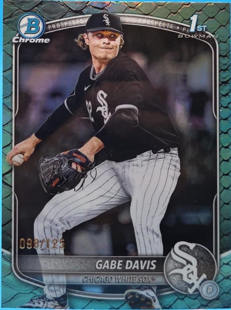 Gabe Davis [Aqua Reptilian Refractor] #BDC-83