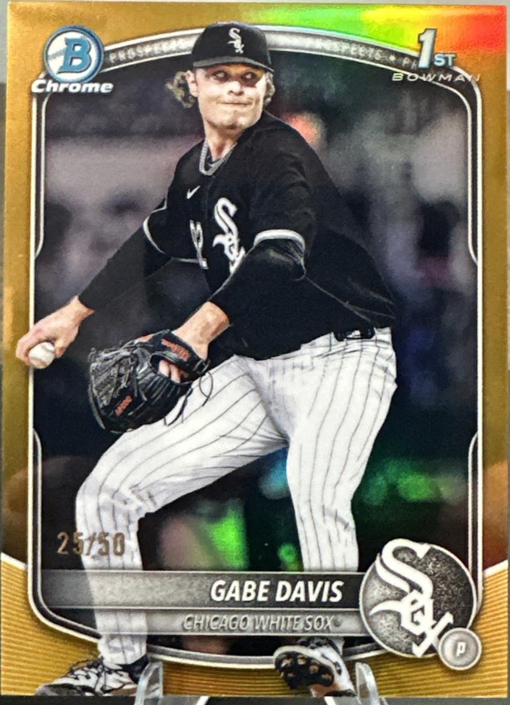 Gabe Davis [Gold Refractor] #BDC-83