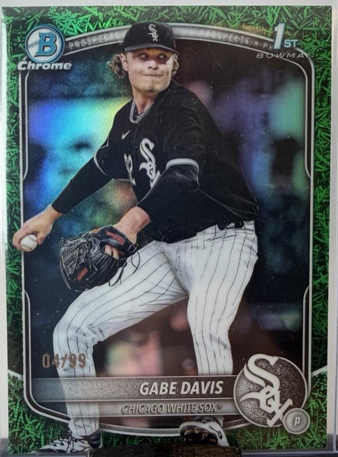 Gabe Davis [Green Grass Refractor] #BDC-83