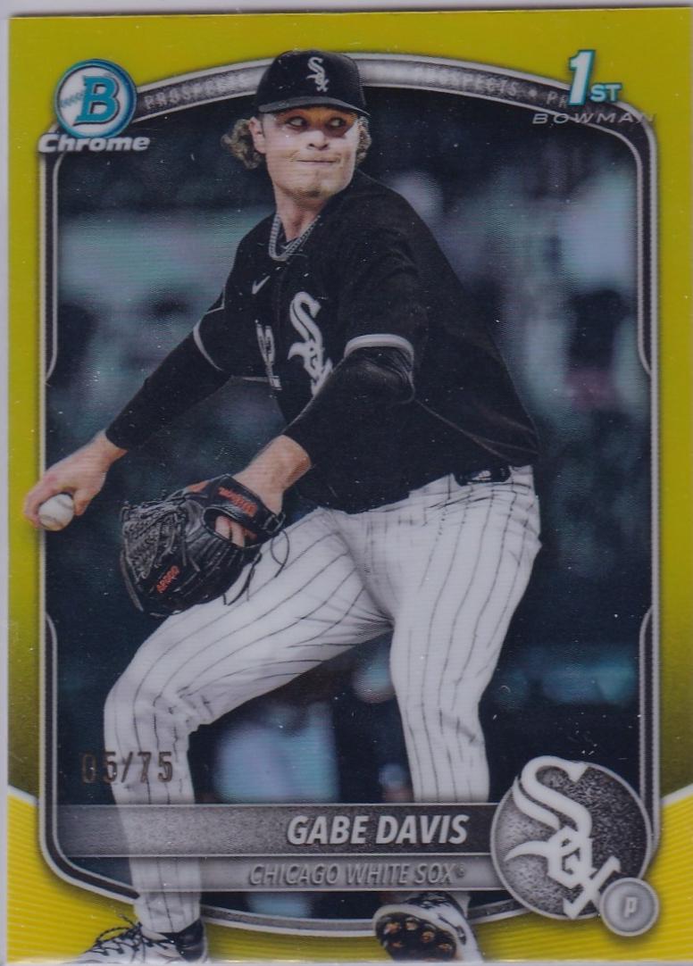 Gabe Davis [Yellow Refractor] #BDC-83