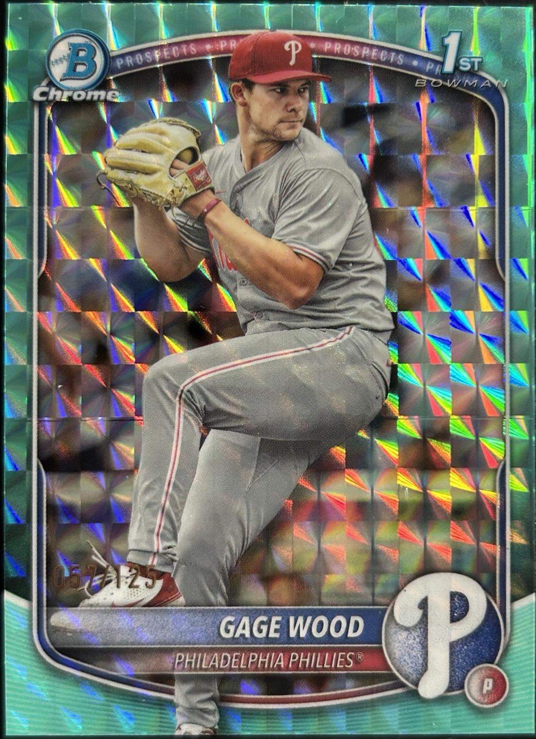 Gage Wood [Aqua Geometric] #BDC-4