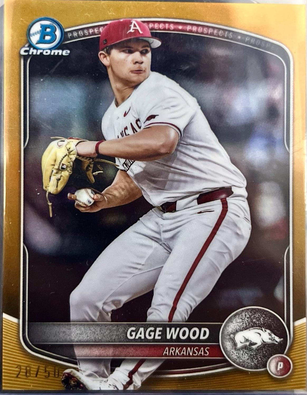 Gage Wood [Gold College Variation] #BDC-4