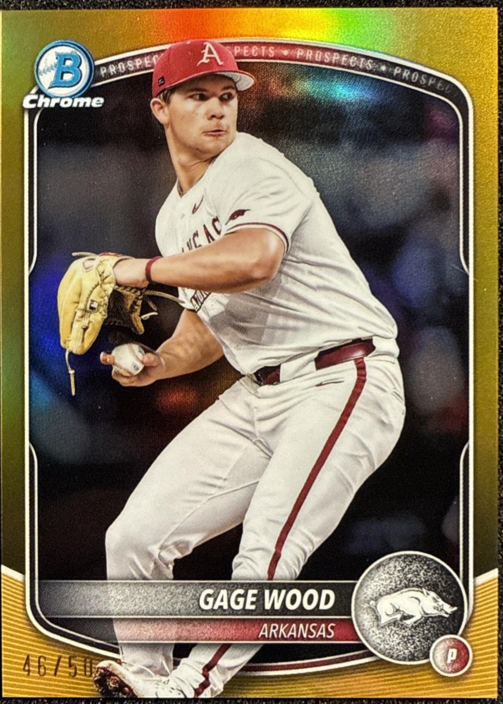 Gage Wood [Gold Refractor] #BDC-4