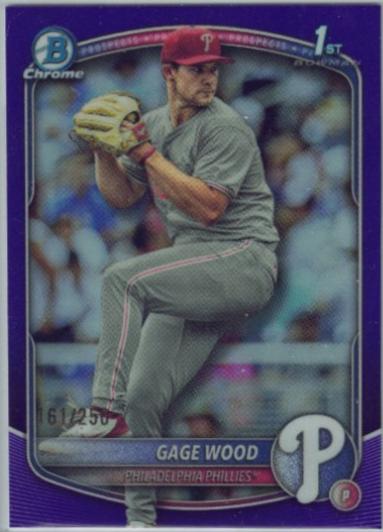 Gage Wood [Purple Refractor] #BDC-4