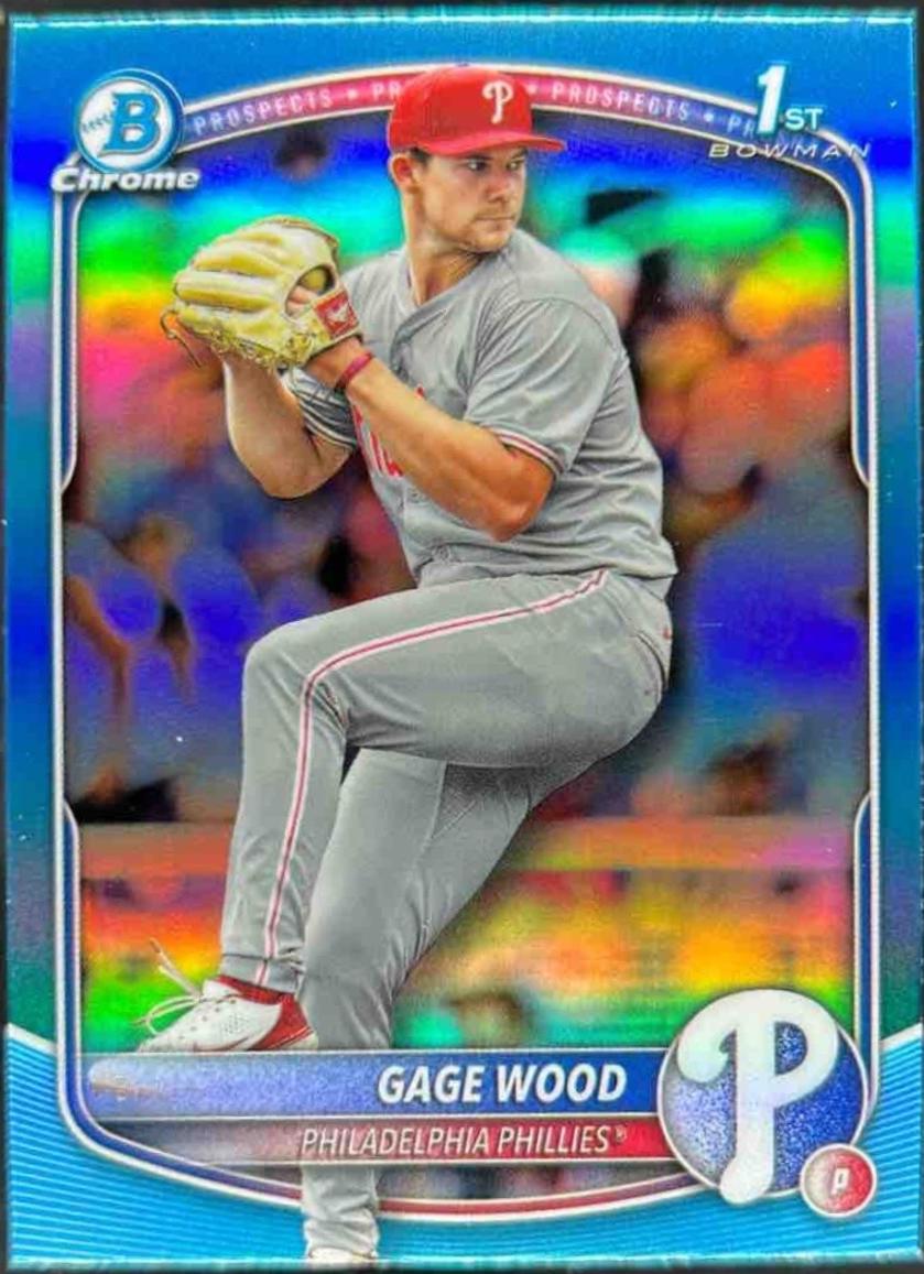 Gage Wood [Sky Blue Refractor] #BDC-4
