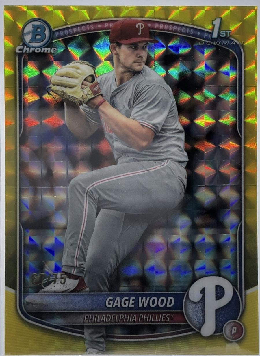 Gage Wood [Yellow Refractor] #BDC-4