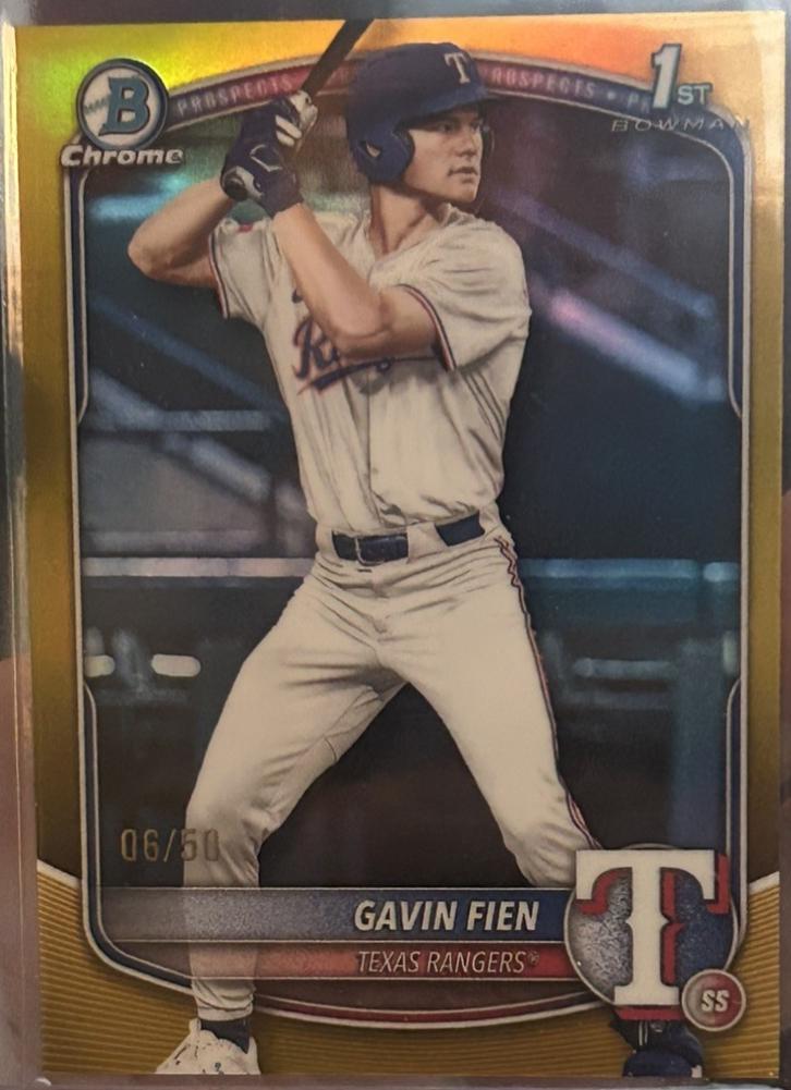 Gavin Fien [Gold Refractor] #BDC-15