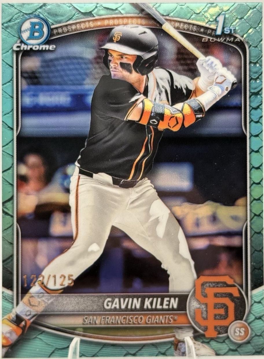 Gavin Kilen [Aqua Reptilian Refractor] #BDC-40