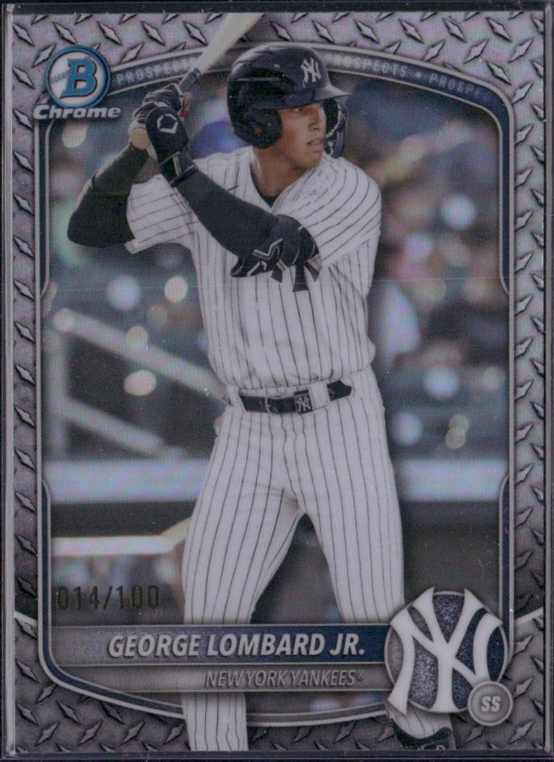George Lombard Jr. [Steel Metal Refractor] #BDC-43