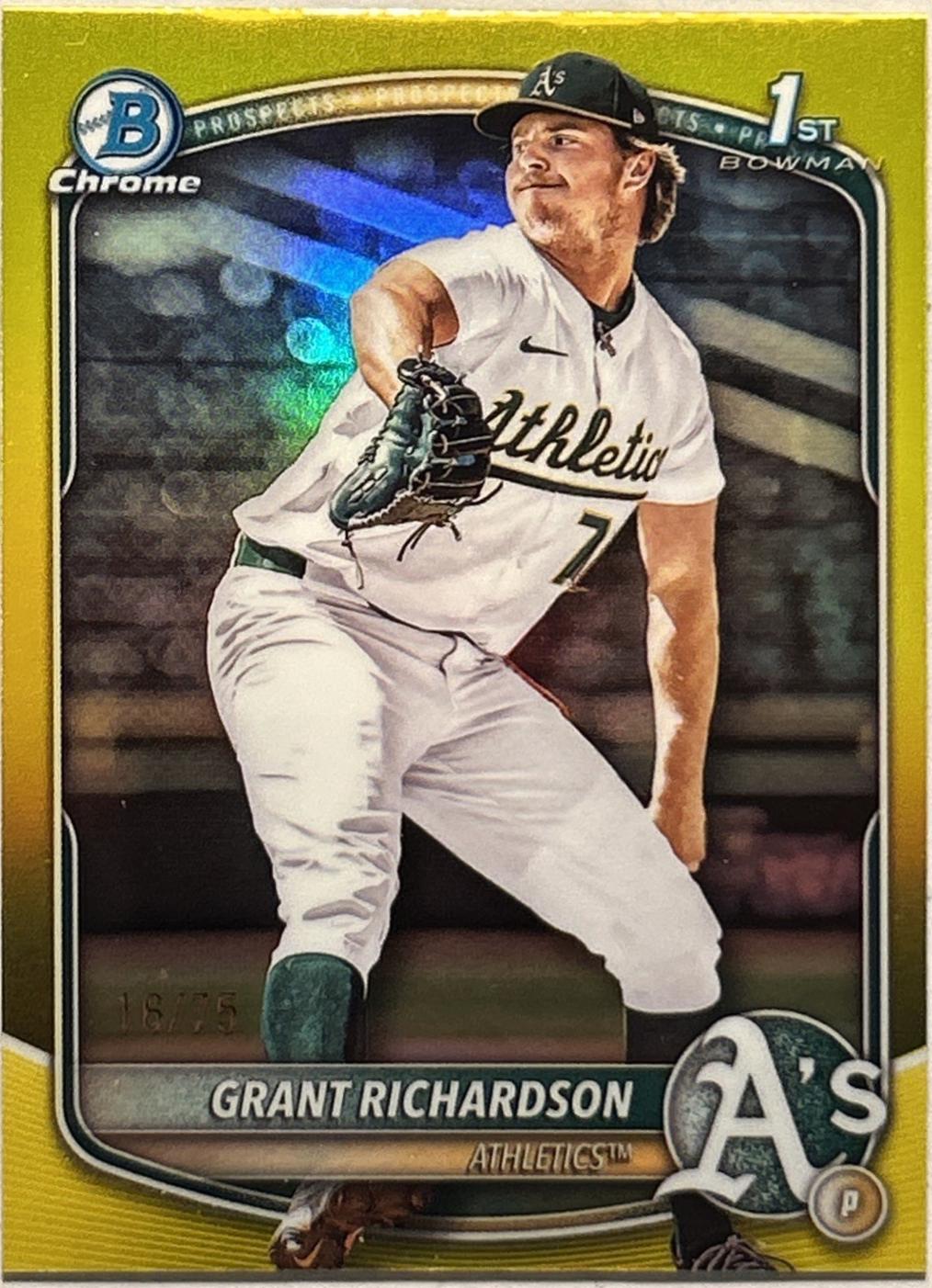 Grant Richardson [Yellow Refractor] #BDC-171