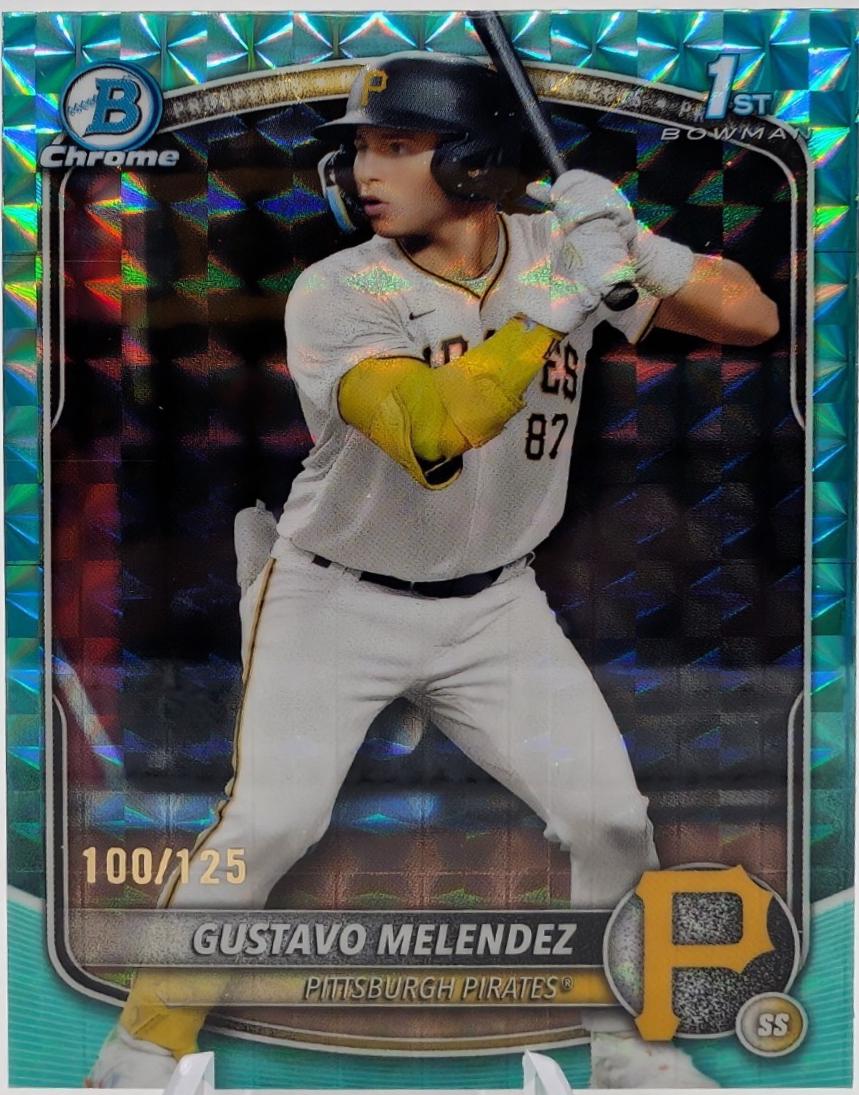 Gustavo Melendez [Aqua Reptilian Refractor] #BDC-112