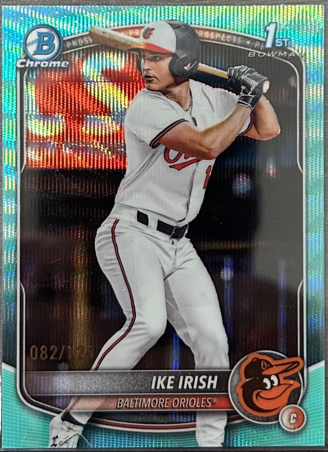 Ike Irish [Aqua Wave Refractor] #BDC-16