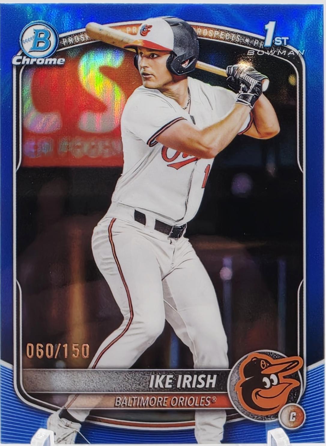 Ike Irish [Blue Refractor] #BDC-16
