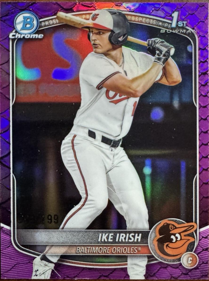 Ike Irish [Fuchsia Reptilian Refractor] #BDC-16