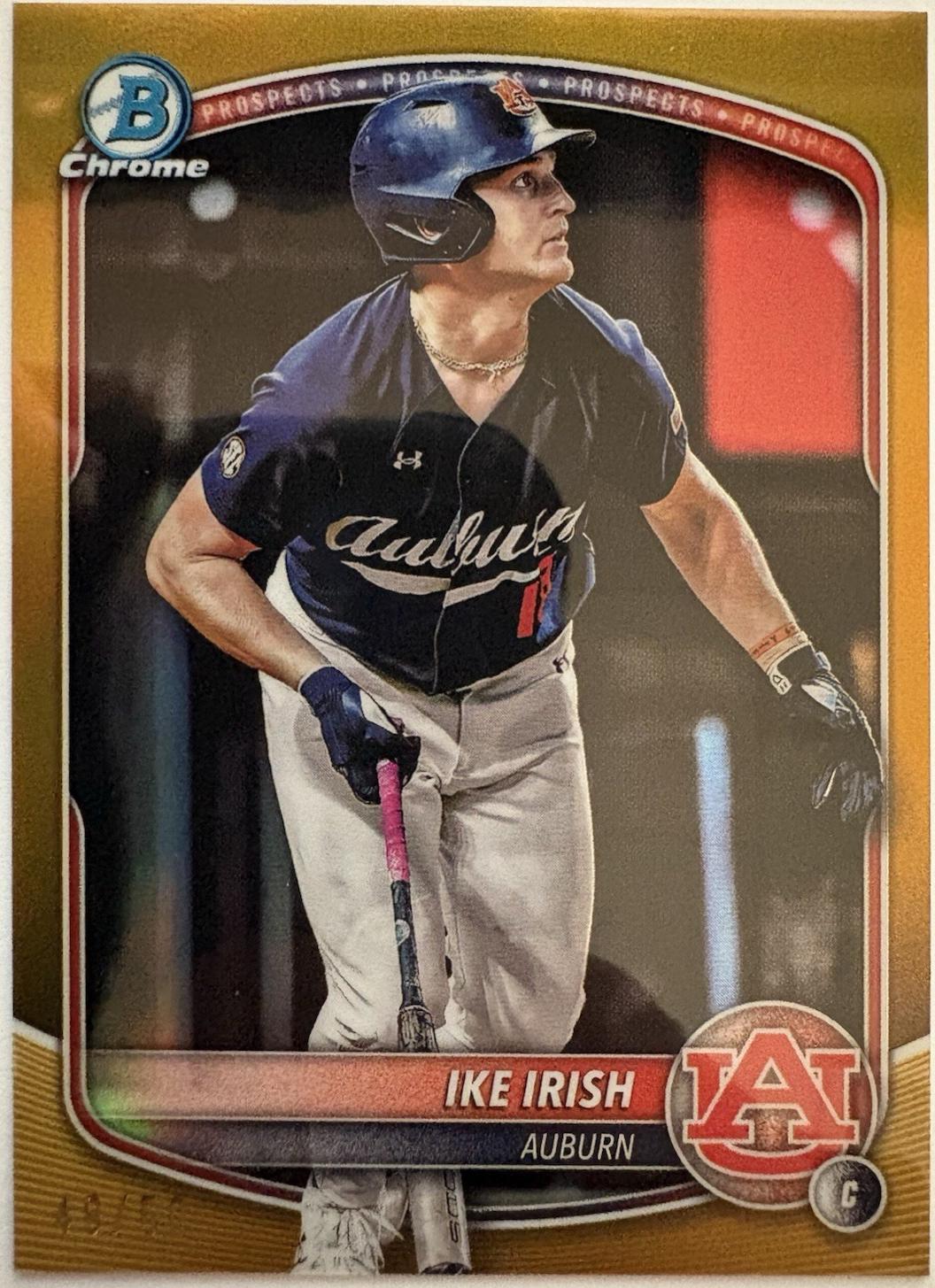 Ike Irish [Gold Refractor] #BDC-16