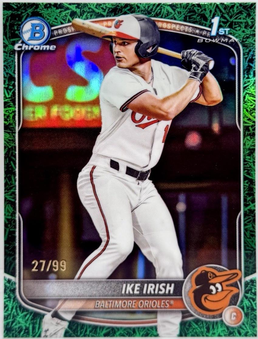 Ike Irish [Green Grass Refractor] #BDC-16