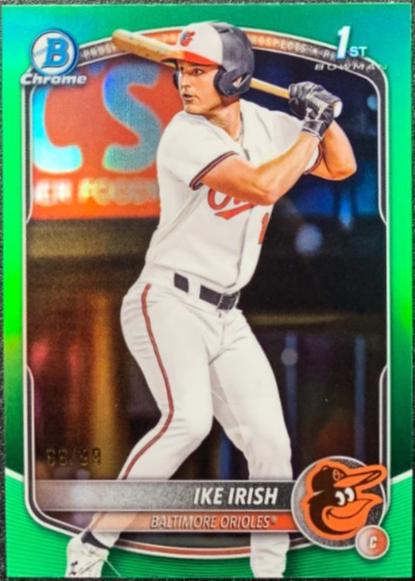 Ike Irish [Green Refractor] #BDC-16