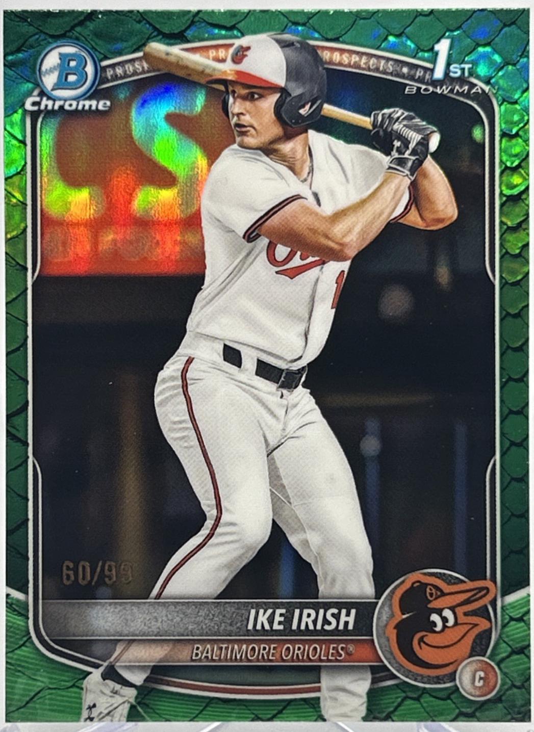 Ike Irish [Green Reptilian Refractor] #BDC-16