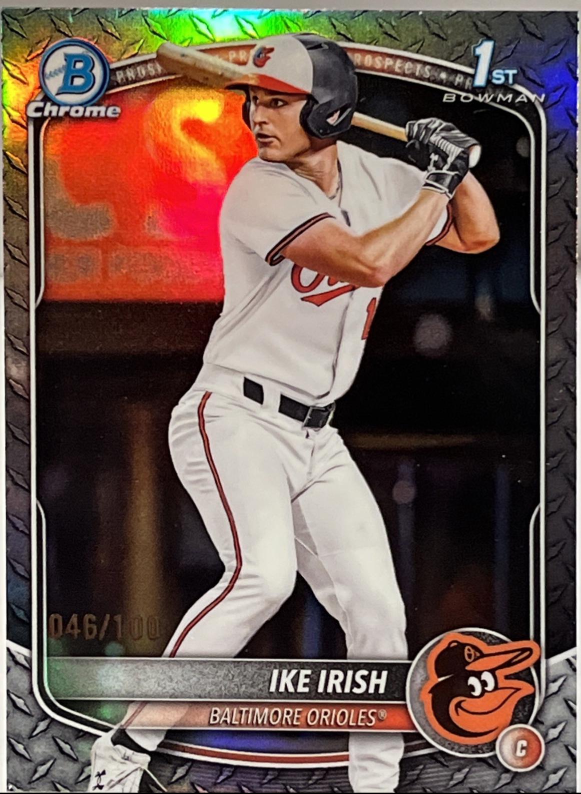 Ike Irish [Steel Metal Refractor] #BDC-16