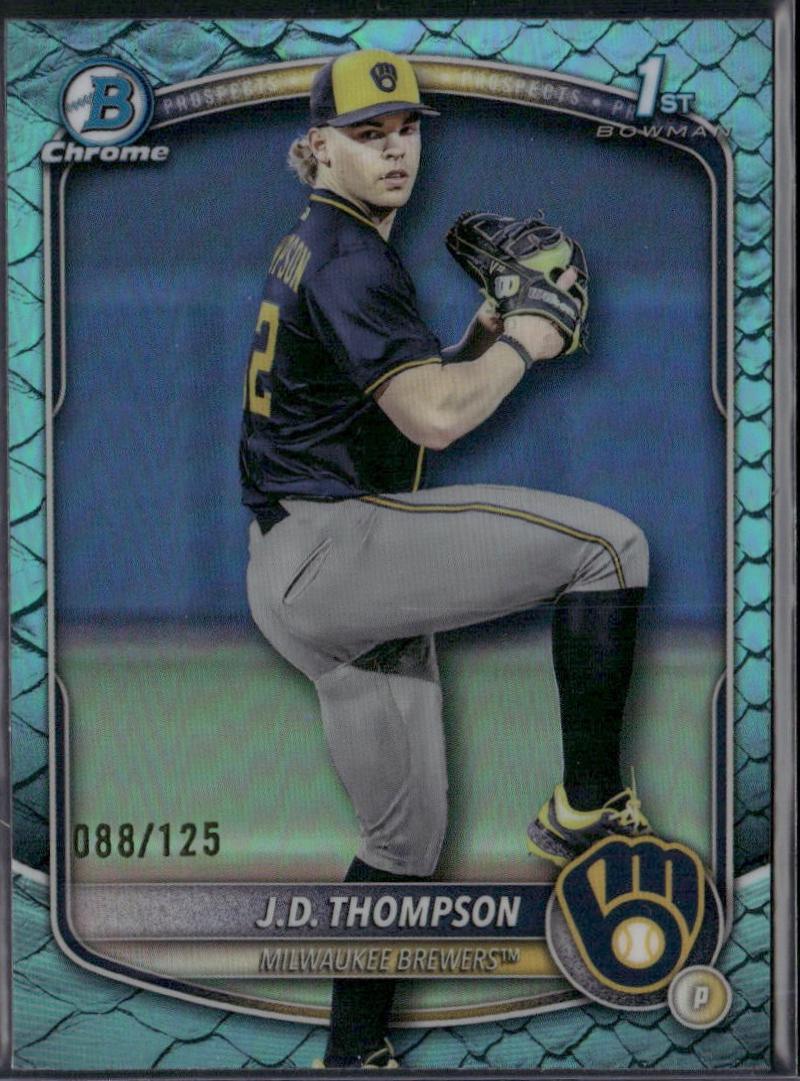 J.D. Thompson [Aqua Reptilian Refractor] #BDC-14