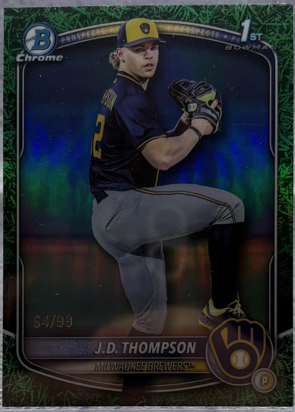 J.D. Thompson [Green Grass Refractor] #BDC-14
