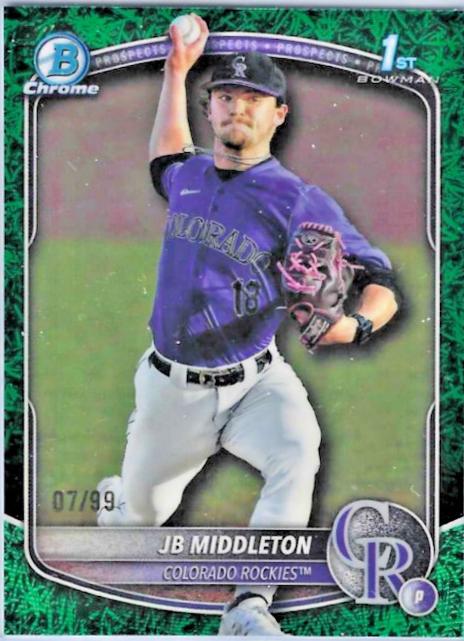 JB Middleton [Green Grass Refractor] #BDC-78