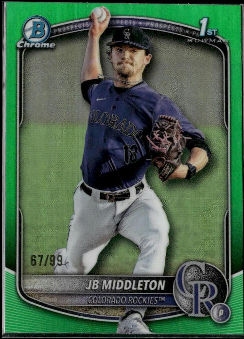 JB Middleton [Green Refractor] #BDC-78