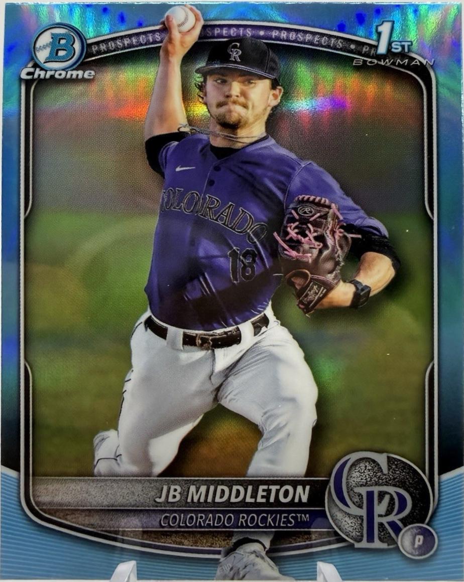 JB Middleton [Sky Blue Refractor] #BDC-78