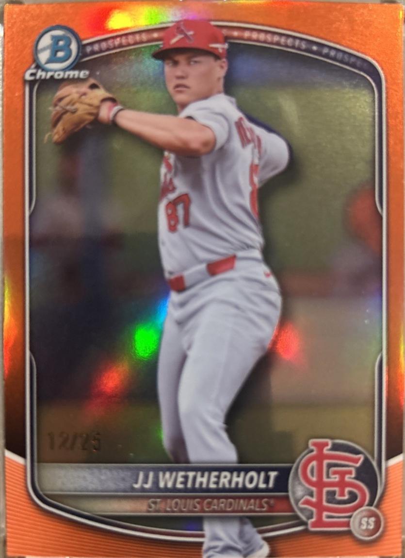 JJ Wetherholt [Orange Refractor] #BDC-145