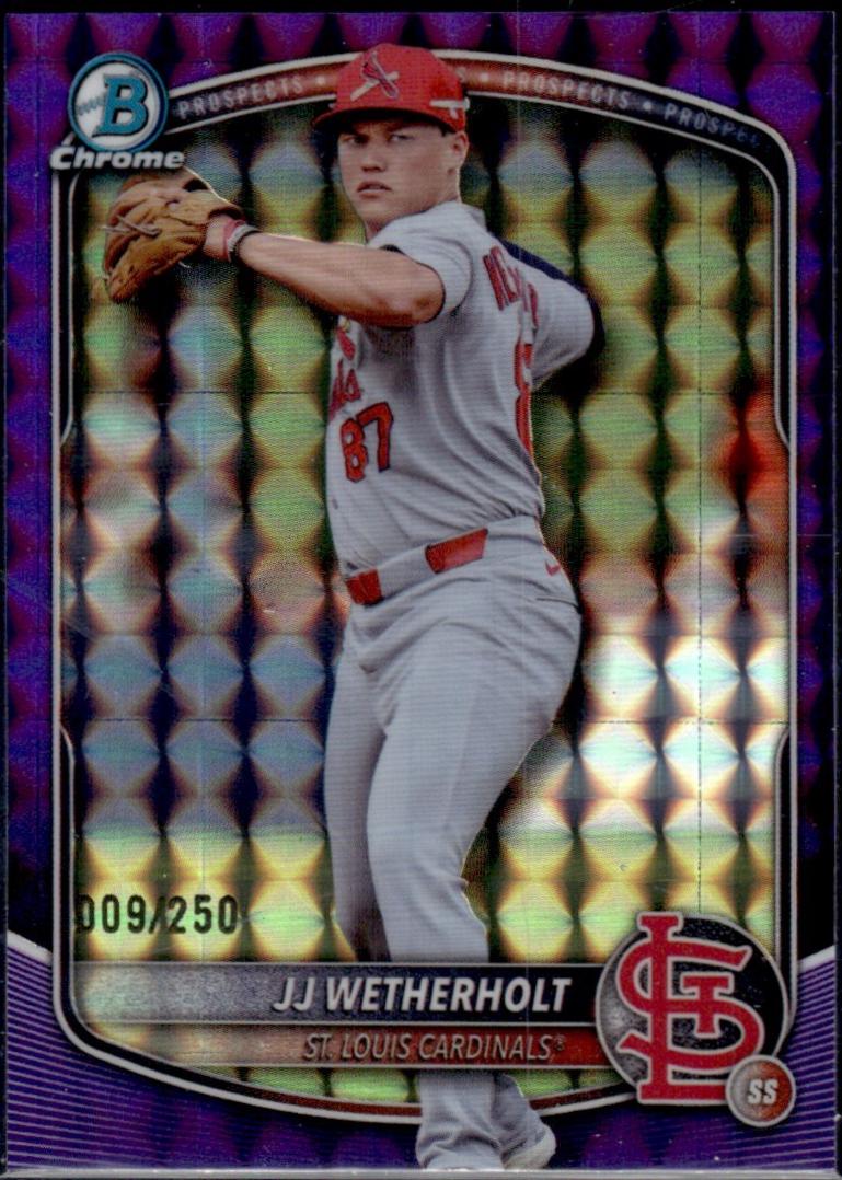 JJ Wetherholt [Purple Refractor] #BDC-145