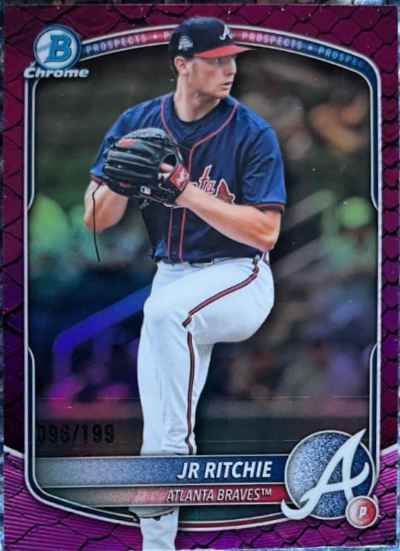 JR Ritchie [Fuchsia Reptilian Refractor] #BDC-199
