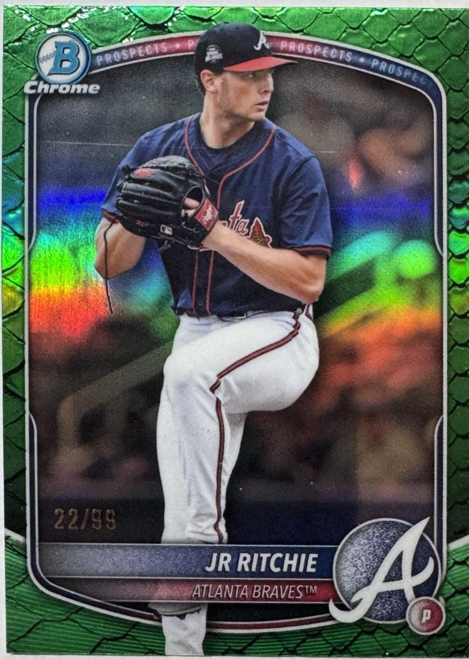 JR Ritchie [Green Reptilian Refractor] #BDC-199