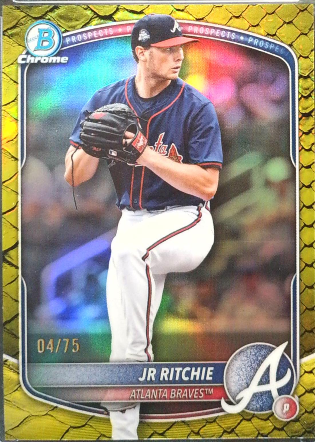 JR Ritchie [Yellow Reptilian Refractor] #BDC-199