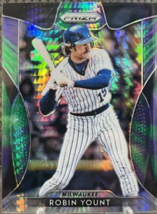Robin Yount [Purple & Green Hyper Prizm] #216