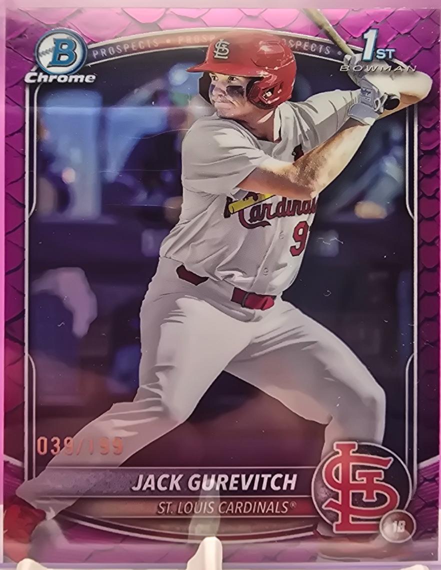Jack Gurevitch [Fuchsia Reptilian Refractor] #BDC-150