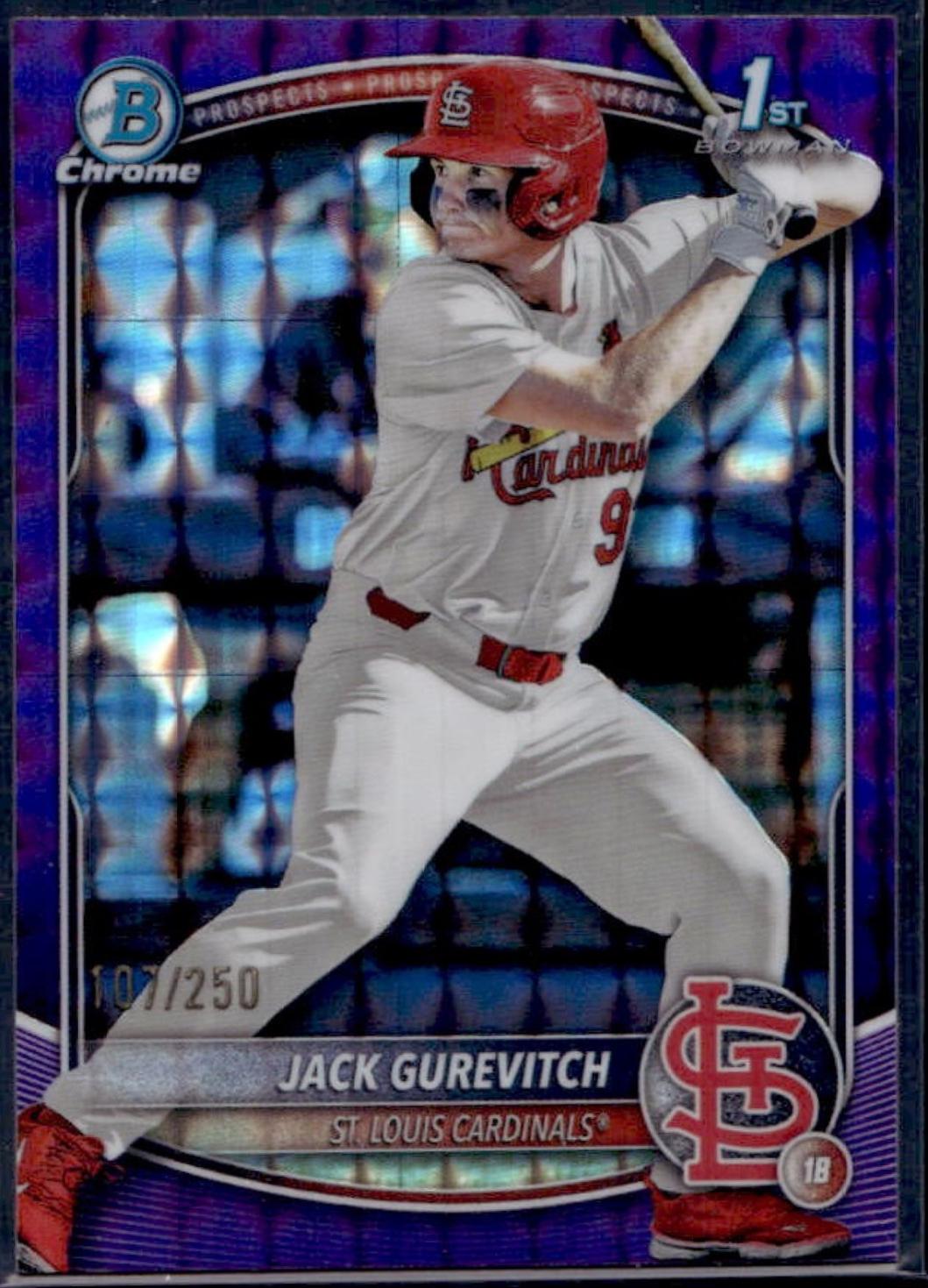 Jack Gurevitch [Purple Refractor] #BDC-150